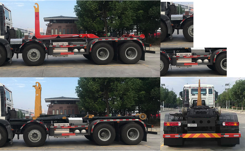 帝王環衛牌HDW5313ZXXZ6型車廂可卸式垃圾車