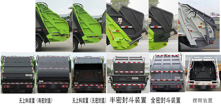 帝王環(huán)衛(wèi)牌HDW5122ZYSB6型壓縮式垃圾車